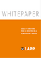 Whitepaper sobre cables y conectores para la industria de la alimentación y bebidas