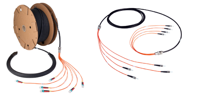 Fibra optica conectorizada de LAPP