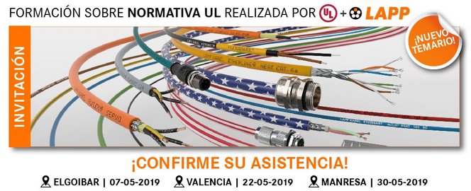 Formación sobre normativa UL realizada por UL y LAPP Formación sobre normativa UL realizada por UL y LAPP