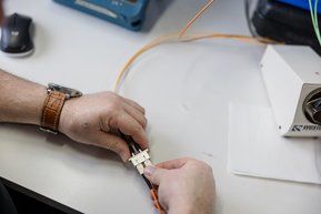 Montajes de fibra óptica