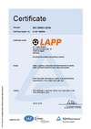 Certificado ISO 50001:2018 Certificado ISO 50001:2018